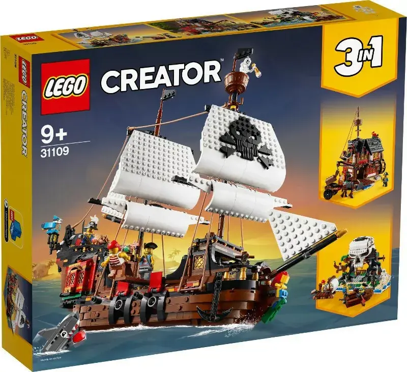 LEGO Creator Pirātu kuģis 31109 — 1 264 detaļas Photo 3