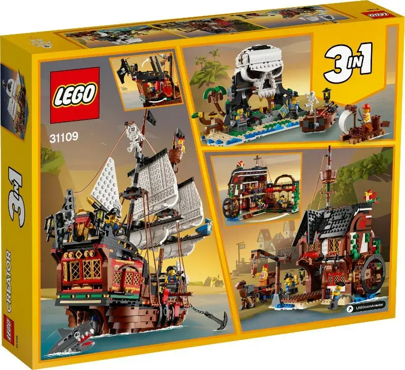 LEGO Creator Pirātu kuģis 31109 — 1 264 detaļas Photo 7