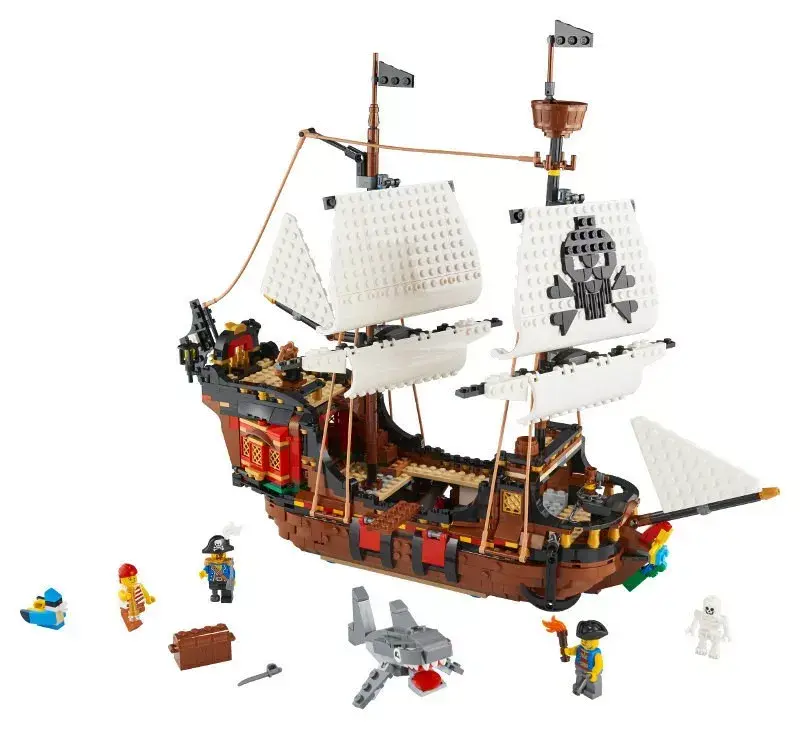 LEGO Creator Pirātu kuģis 31109 — 1 264 detaļas Photo 10