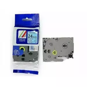 Label tape Brother TZe-TZ2-551 black on blue 24 mm – Brother Tz2-551
