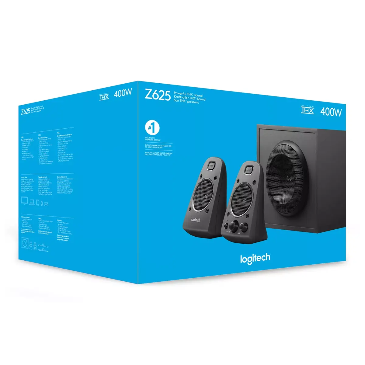 2.1 Skaļruņi Logitech Z625, 980-001256 Photo 12