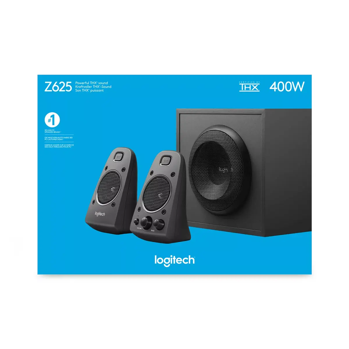2.1 Skaļruņi Logitech Z625, 980-001256 Photo 13