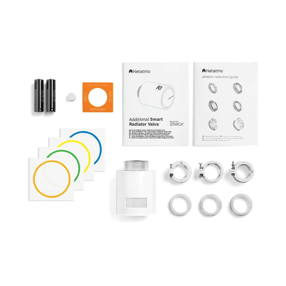 Умный термостат Netatmo Pack: Умный термостат + 3 радиаторных клапана Photo 12