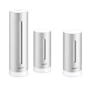 Netatmo NBU-NWS-NIM-EU цифровая метеостанция Серебристый Сеть переменного тока / аккумулятор Wi-Fi