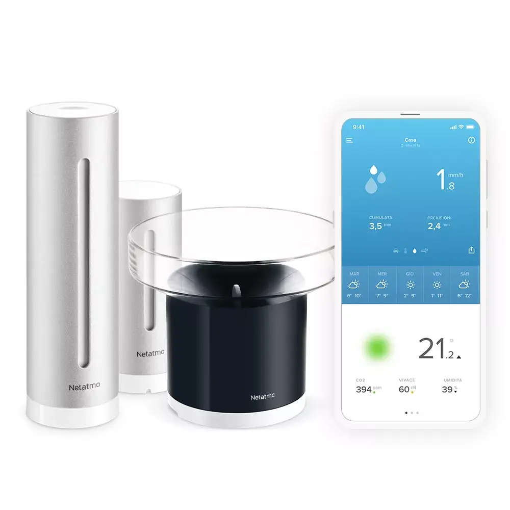 Метеостанция Smart Home Netatmo Rain Pack Photo 7