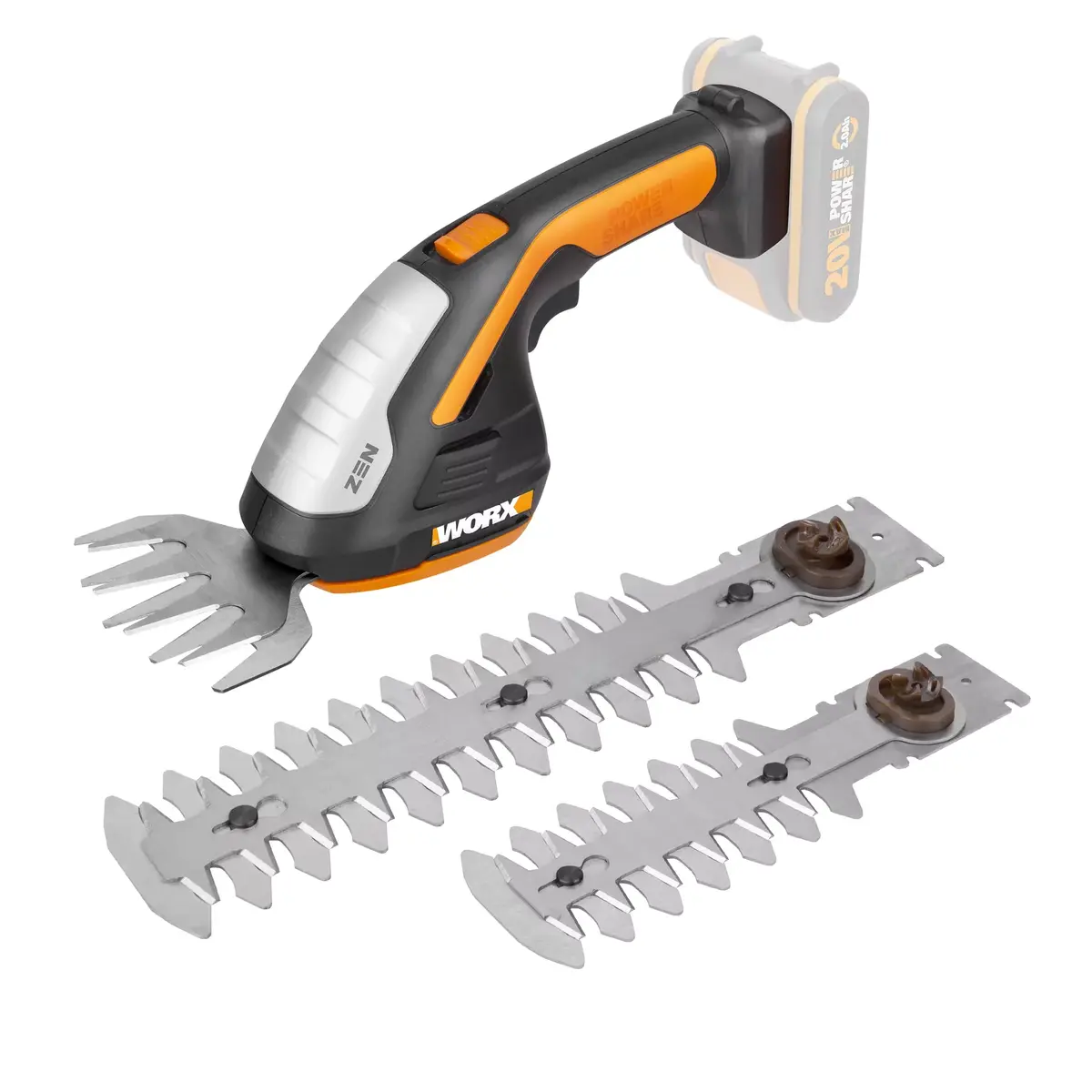 Аккумуляторные травяные ножницы WORX WG801E.9 Photo 2