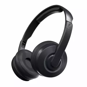 Austiņas Skullcandy Cassette — supraaurālās, vadu un bezvadu, 20–20000 Hz, 147 g, melnas