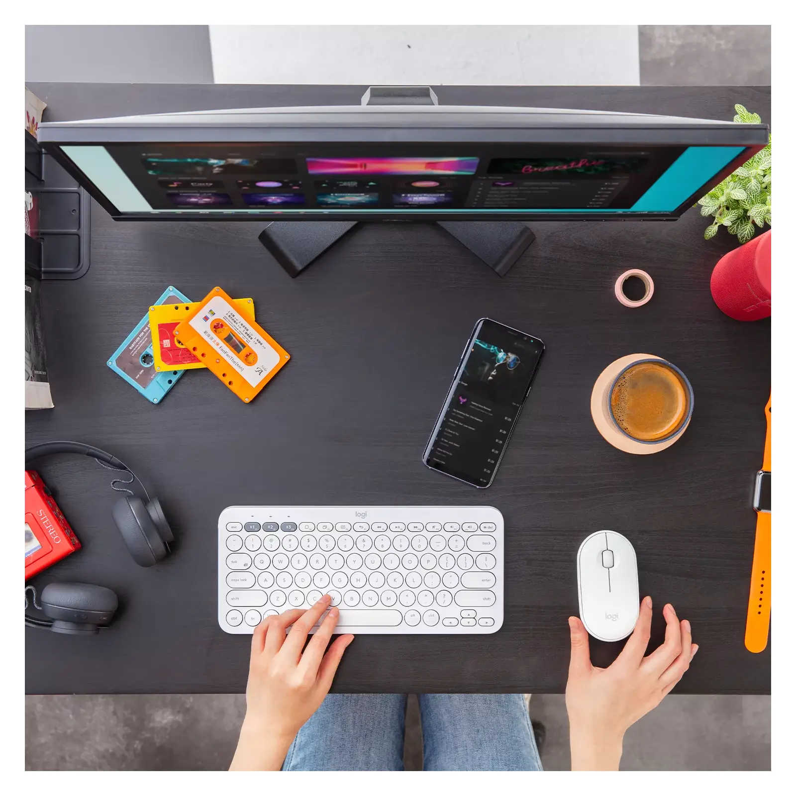Мышь Logitech Pebble M350 Photo 3