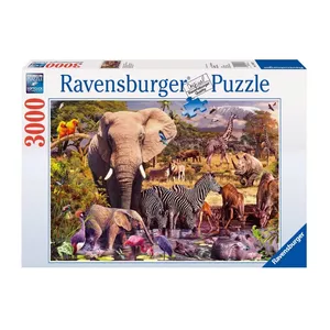 Пазл Ravensburger African Animals 3000 деталей, фауна, 301×55 мм, 14–99 лет