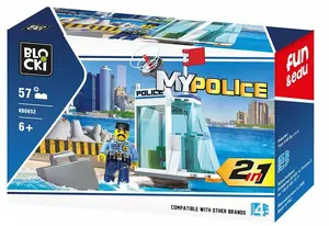 Construction set Blocki Constructor MyPolice KB0652 — 57 pieces, age 6+