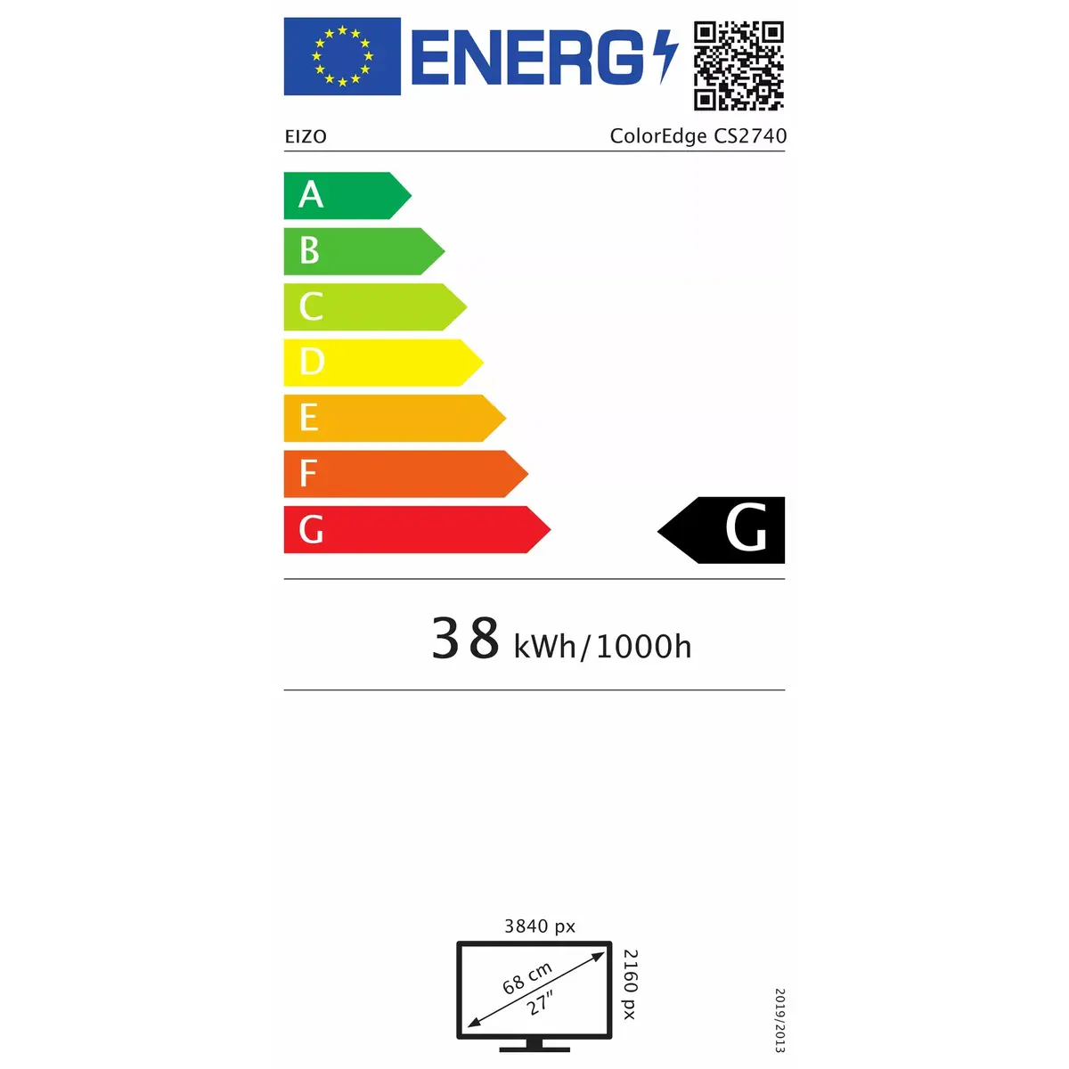 EIZO ColorEdge CS2740 27" 4K UHD монитор Photo 9
