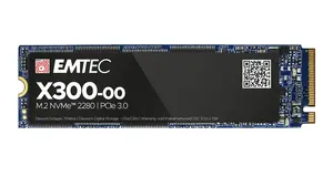 SSD Emtec X300 512GB M.2 PCI Express 3.0 NVMe 3D NAND