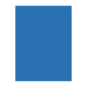 Thread spool, Brother Madeira 9111133 — medium blue, 1000 m polyester embroidery/thread
