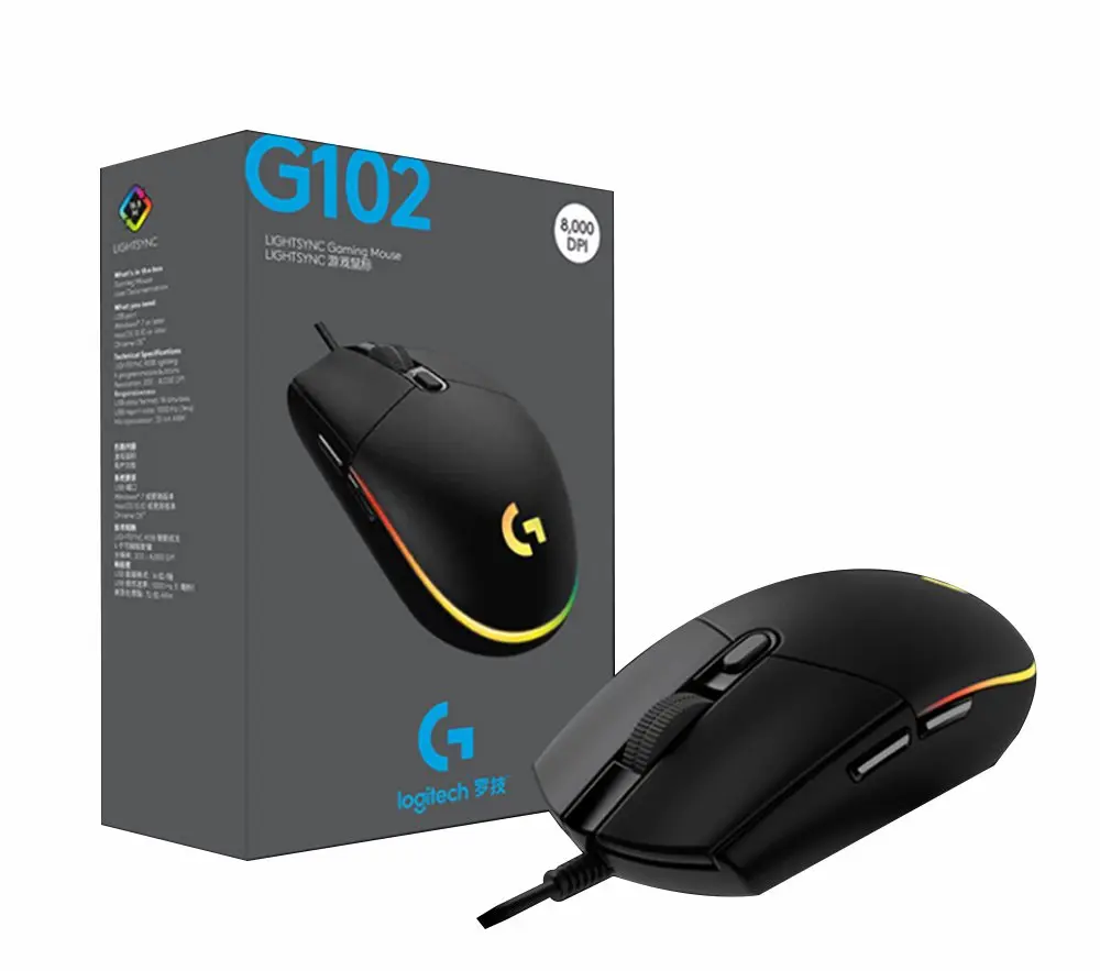 Gaming Mouse Logitech G G102  LIGHTSYNC Photo 10