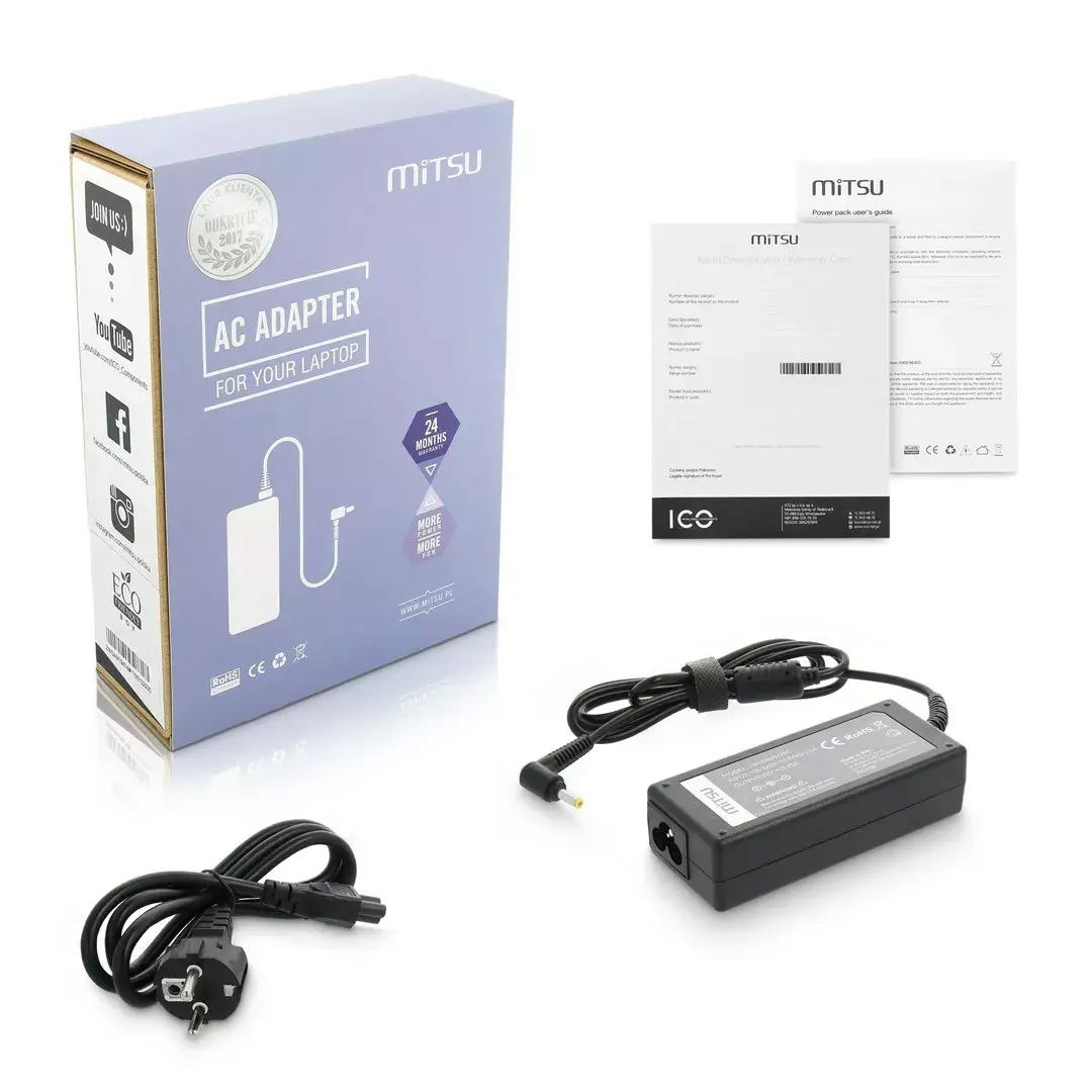 MITSU LENOVO 20V 2.25A блок питания 5ZM036 Photo 1