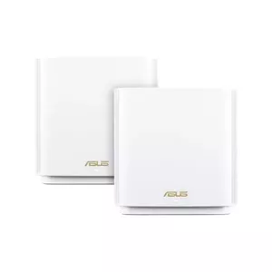 ASUS ZenWiFi AX (XT8) bezvadu rūteris Tīkls Gigabit Ethernet Trīskāršā frekvenču josla (2.4 GHz / 5 GHz) Balts