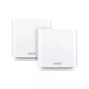 ASUS ZenWiFi AX (XT8) wireless router Gigabit Ethernet Tri-band (2.4 GHz / 5 GHz / 5 GHz) White