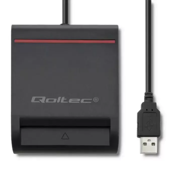 ID card scanner QOLTEC Smart chip Photo 2