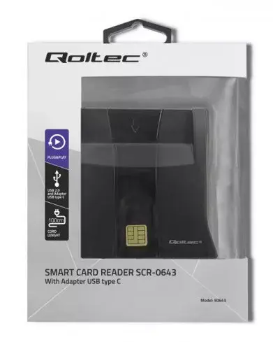 RFID lasītājs Qoltec 50643 Photo 4