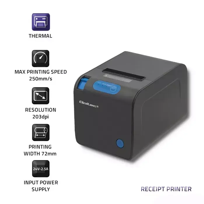 POS принтер Qoltec 50246 Photo 5