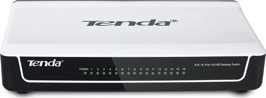Неуправляемый коммутатор Tenda S16 Photo 4
