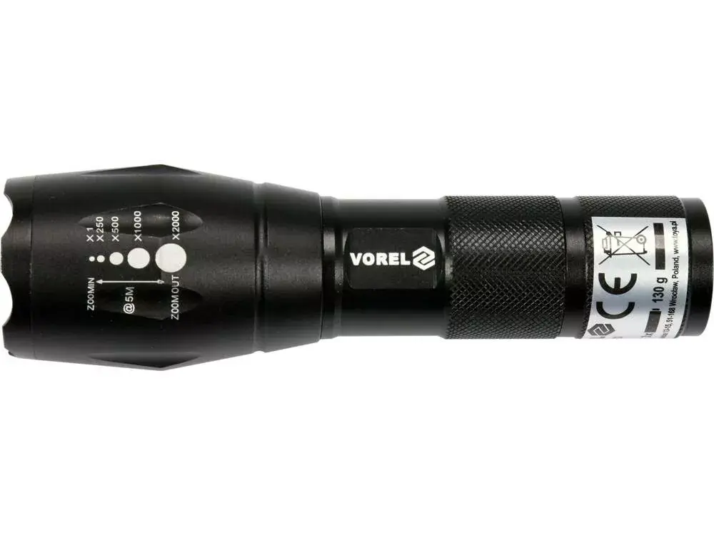 Flashlight Vorel 88555 — aluminium, IP20 Photo 3