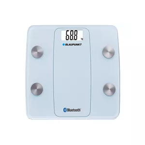 Электронные напольные весы BLAUPUNKT BSM711BT — Bluetooth 4.0, до 180 кг, точность 100 г, анализ состава тела, ЖК-дисплей