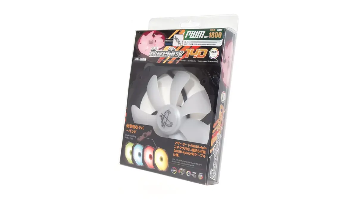 Вентилятор Scythe Kaze Flex 140 RGB PWM Photo 12