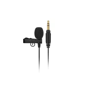 Clip-on microphone Rode Lavalier GO, wired 3.5 mm, -35 dB sensitivity, 20–20000 Hz, clip mount, black or white