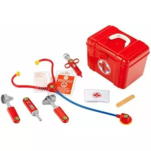 Portable medical kit theo klein Doctor Case 4431 — children's play doctor set, compact carry case