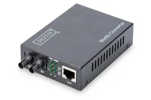 Гигабитный медиаконвертер Digitus DN-82110-1 RJ45 в ST Многомодовый 1000 Мбит/с 850 нм 500 м