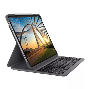 Logitech Slim Folio Pro f/ Pro12.9 Графит Bluetooth QWERTY Британский английский