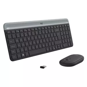 Комплект клавиатуры и мыши Logitech MK470 Slim Combo