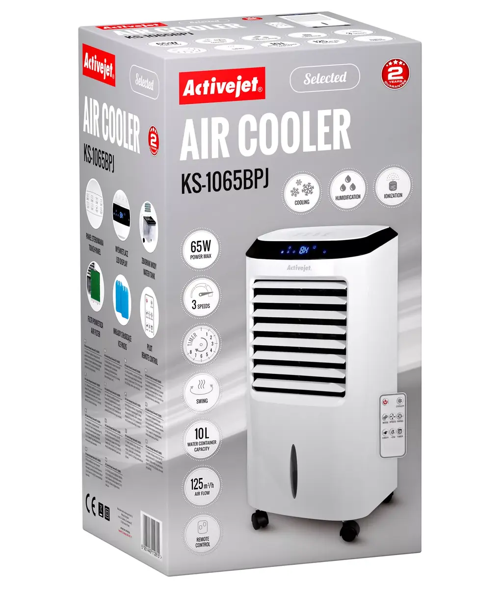 ActiveJet KS-1065BPJ портативный испарительный охладитель Photo 8