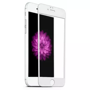 Защитное стекло iLike Full Glue для iPhone 6/6S с 2.5D белой рамкой