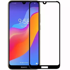 Screen protector iLike Full Glue for Huawei Y6s with 2.5D black frame