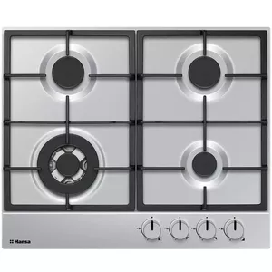 Hansa, width 60 cm, inox - Built-in gas hob