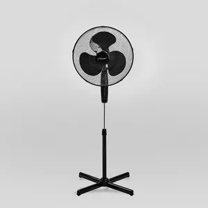 Household bladeless floor fan Maestro MR901 — 60 W, 220–240 V, 3 speeds, black
