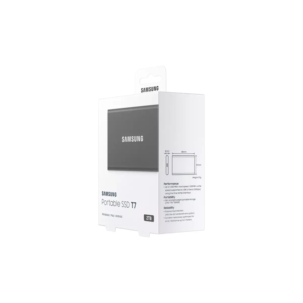 SSD Samsung 2TB T7 Photo 11
