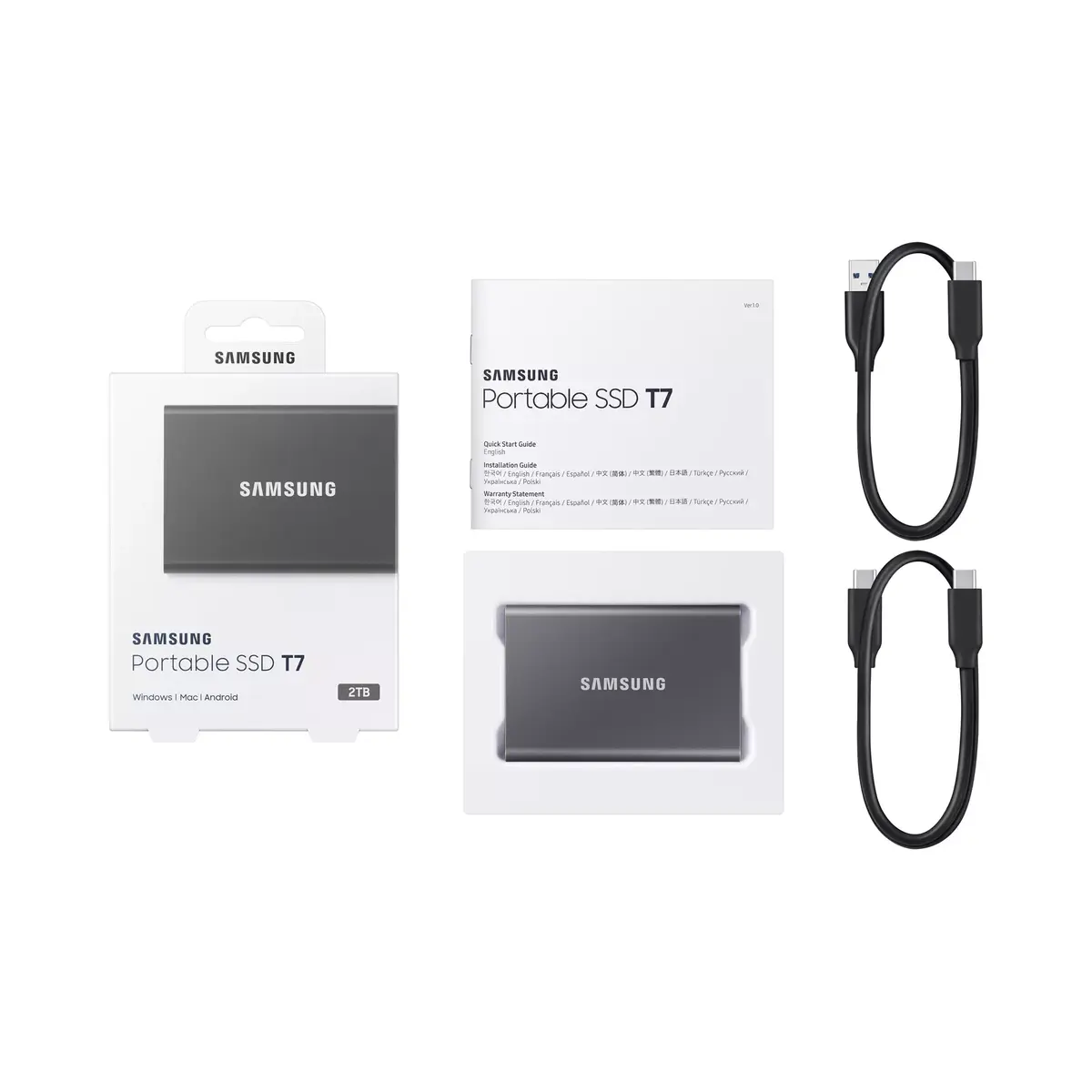 SSD Samsung 2TB T7 Photo 12