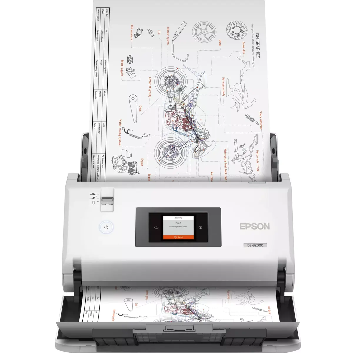 Sheet-fed scanner Epson WorkForce DS-32000 Photo 4