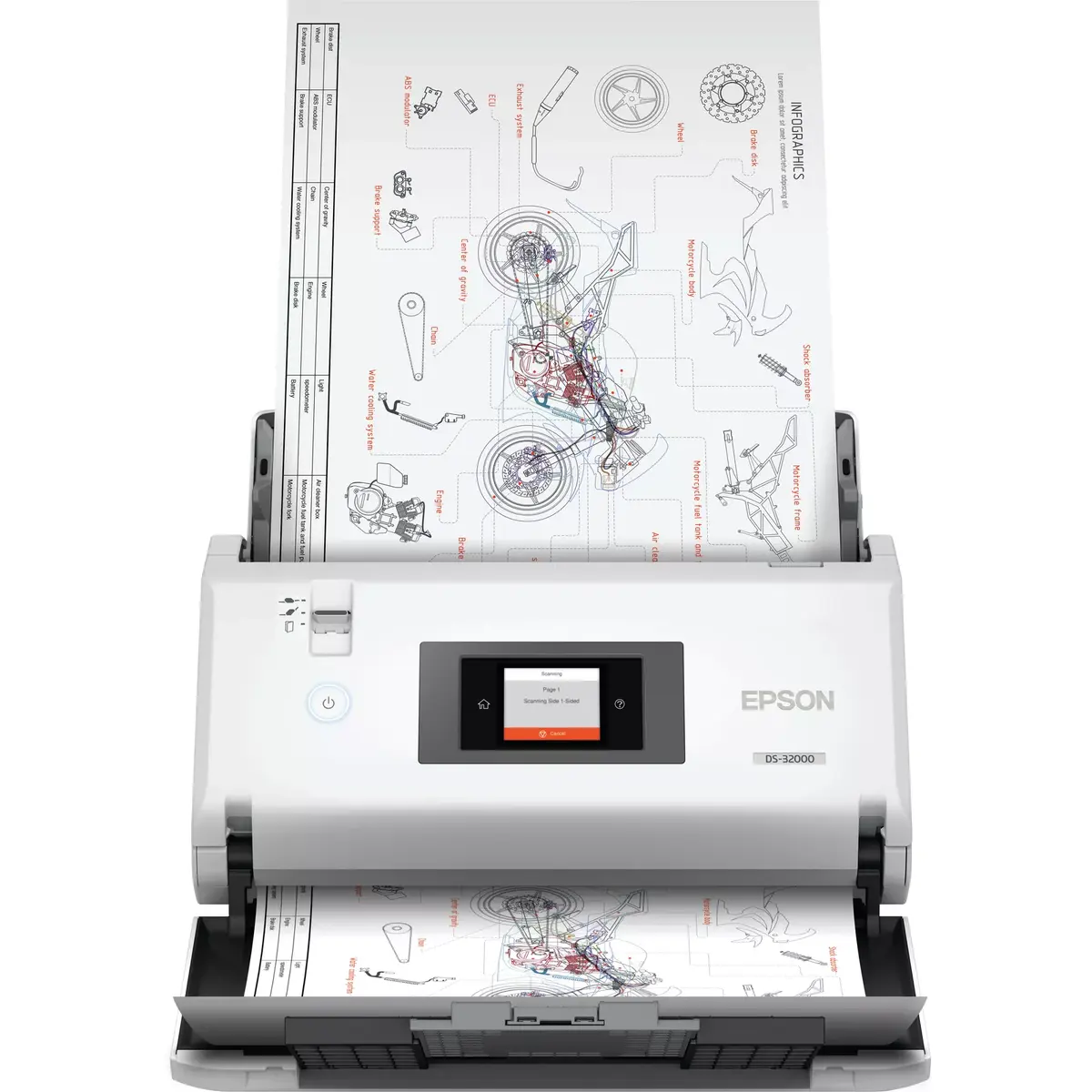 Sheet-fed scanner Epson WorkForce DS-32000 Photo 5