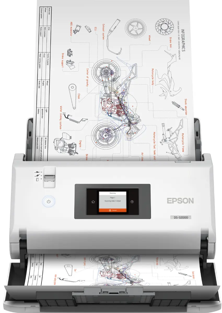 Epson WorkForce DS-32000 Lapu padeves skeneris