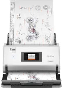 Epson WorkForce DS-32000 Протяжный сканер A3 Белый 600 x 600 DPI CIS Двусторонняя печать ЖК-экран