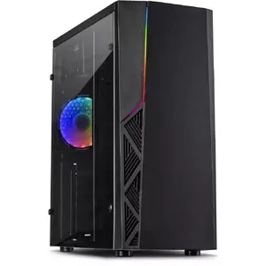PC Case Inter-Tech B-02 RGB Tower Black