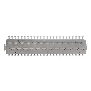LogiLink NP0110 Patch Panel for 24 Cat6a Keystone Modules