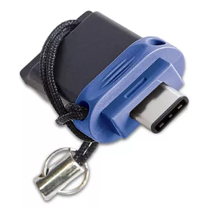 USB флешка Verbatim 32GB USB-C USB-A Синяя