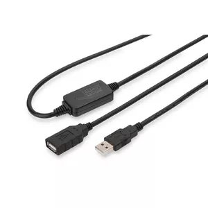 USB удлинитель Digitus DA-73100-1 10м черный