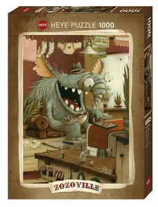 Puzle 1000 gb. Heye — Zozoville: Washing Day