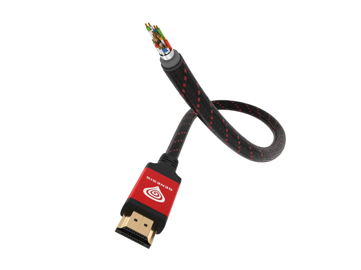 GENESIS NKA-0787 HDMI kabelis 3 m Photo 2